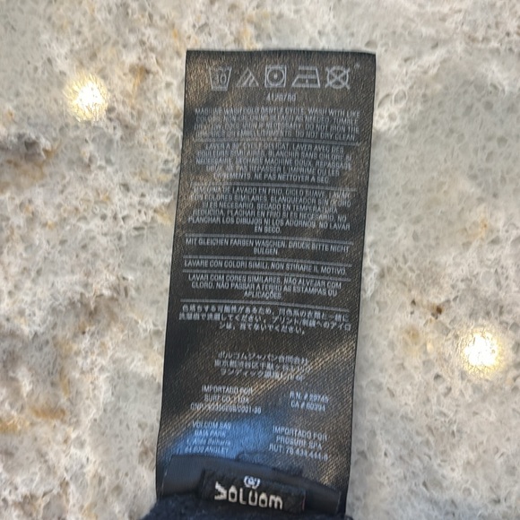 Volcom Stone Women’s Hoodie-Pullover, XS (0/2) in Black - Picture 7 of 8